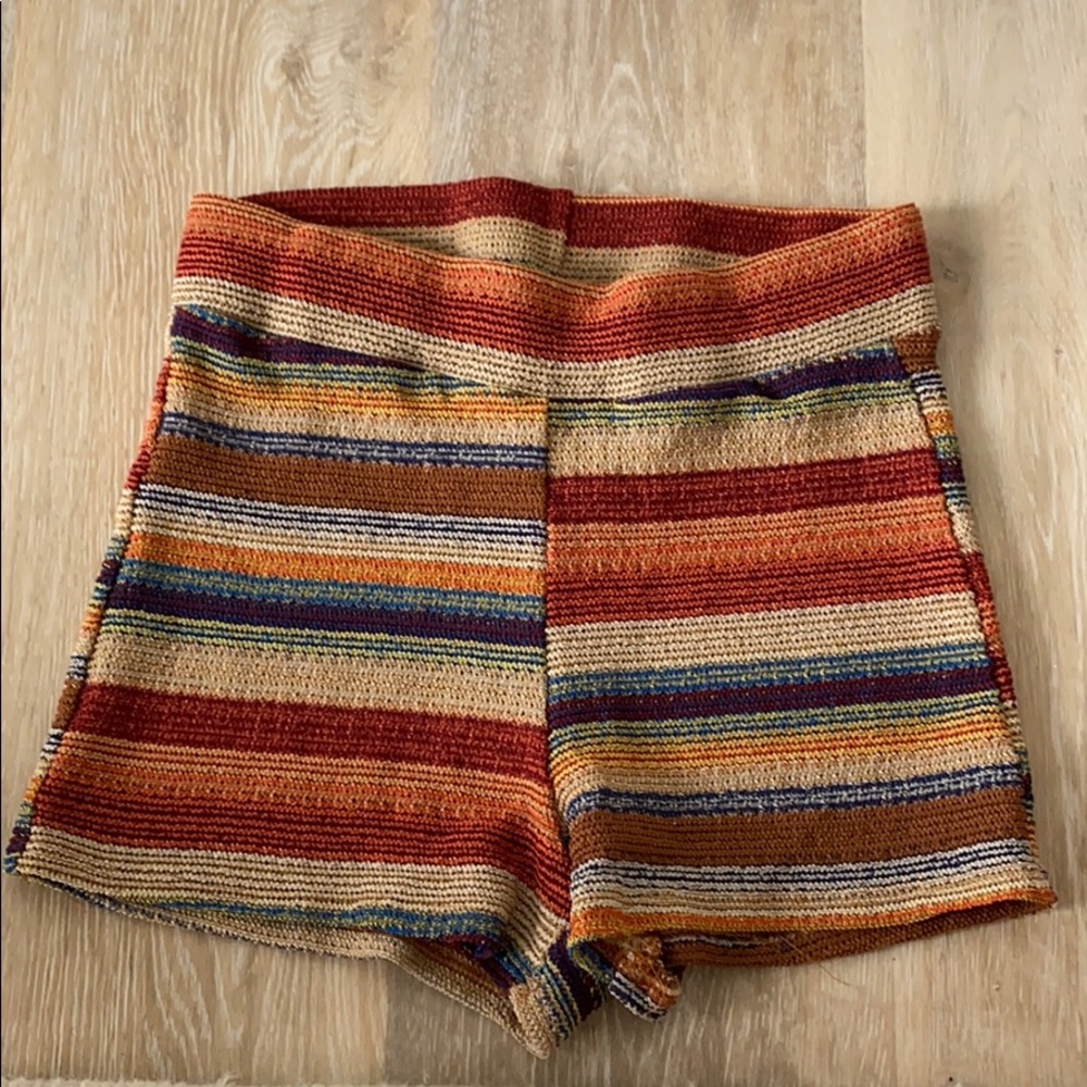 Zara knitted shorts
